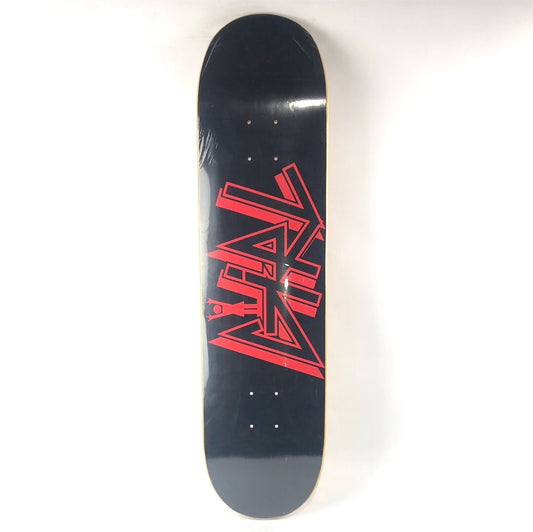 Girl Punk Rock Black/Red 8'' Skateboard Deck