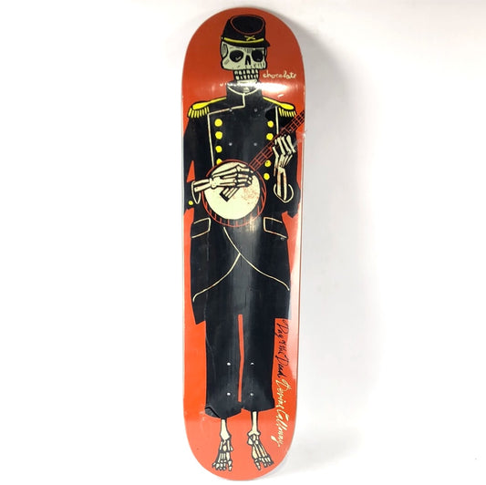 Chocolate Devine Calloway Day of the Dead Orange/Black 8'' Skateboard Deck 2007