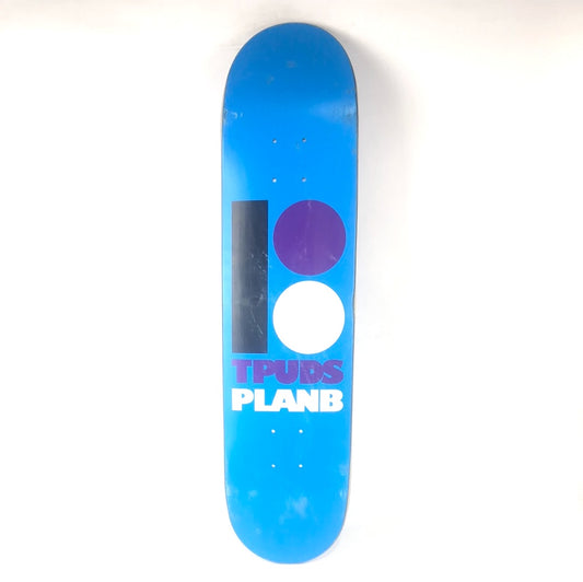 Plan B Torey Pudwill OG Logo Black/Purple/Blue 7.75" Skateboard Deck
