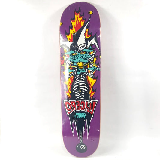 Black Label John Lucero 12xu Red Kross Purple 8.25" Skateboard Deck