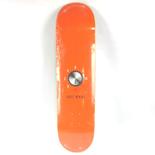 Skate Mental Timer Orange 8.25'' Skateboard Deck