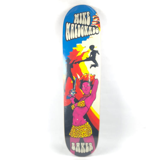 Baker Mike Maldonado 2004 Ninja kick Multi 7.75'' Skateboard Deck