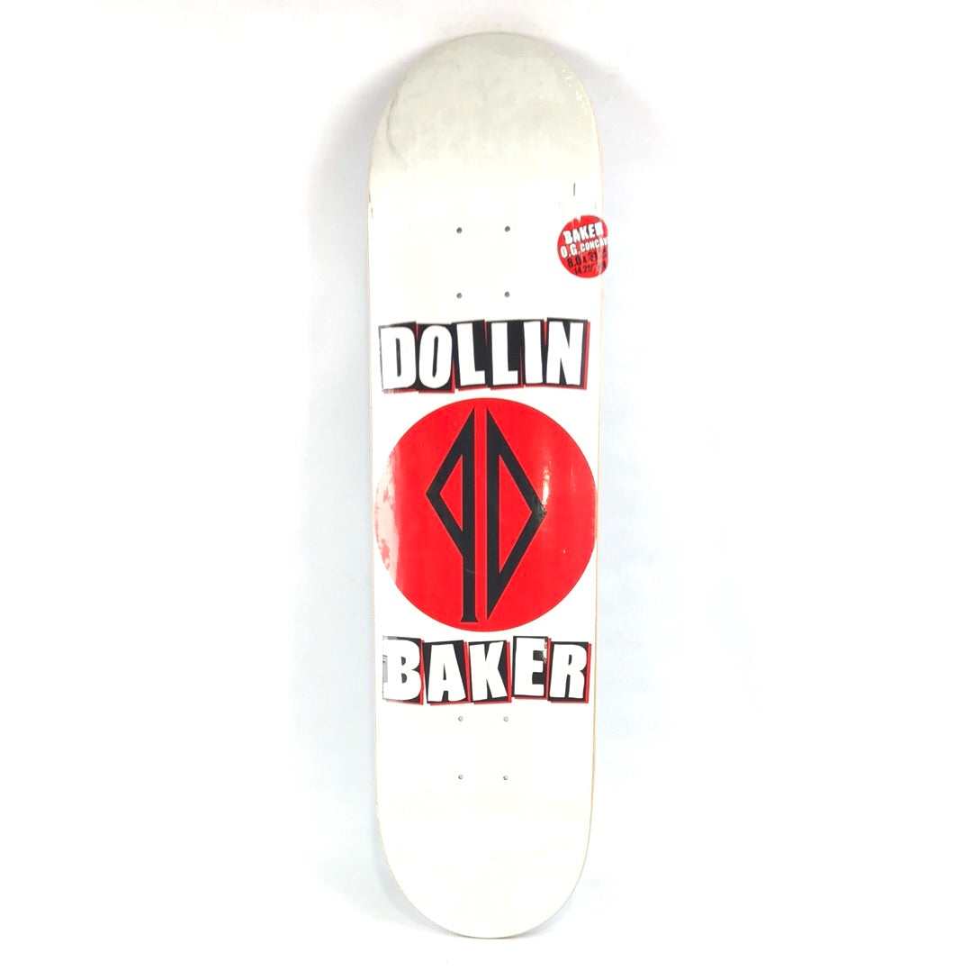 Baker Dustin Dollin Piss Drunx White/Red/Black 8" Skateboard Deck