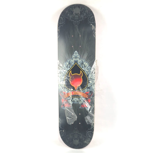 World Industries Spade Grey/Red 8.125'' Skateboard Deck