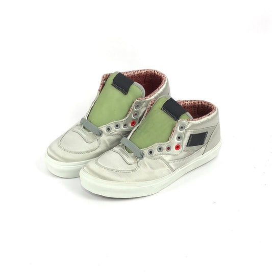 Vans Half Cab Silver Satin US Mens Shoes