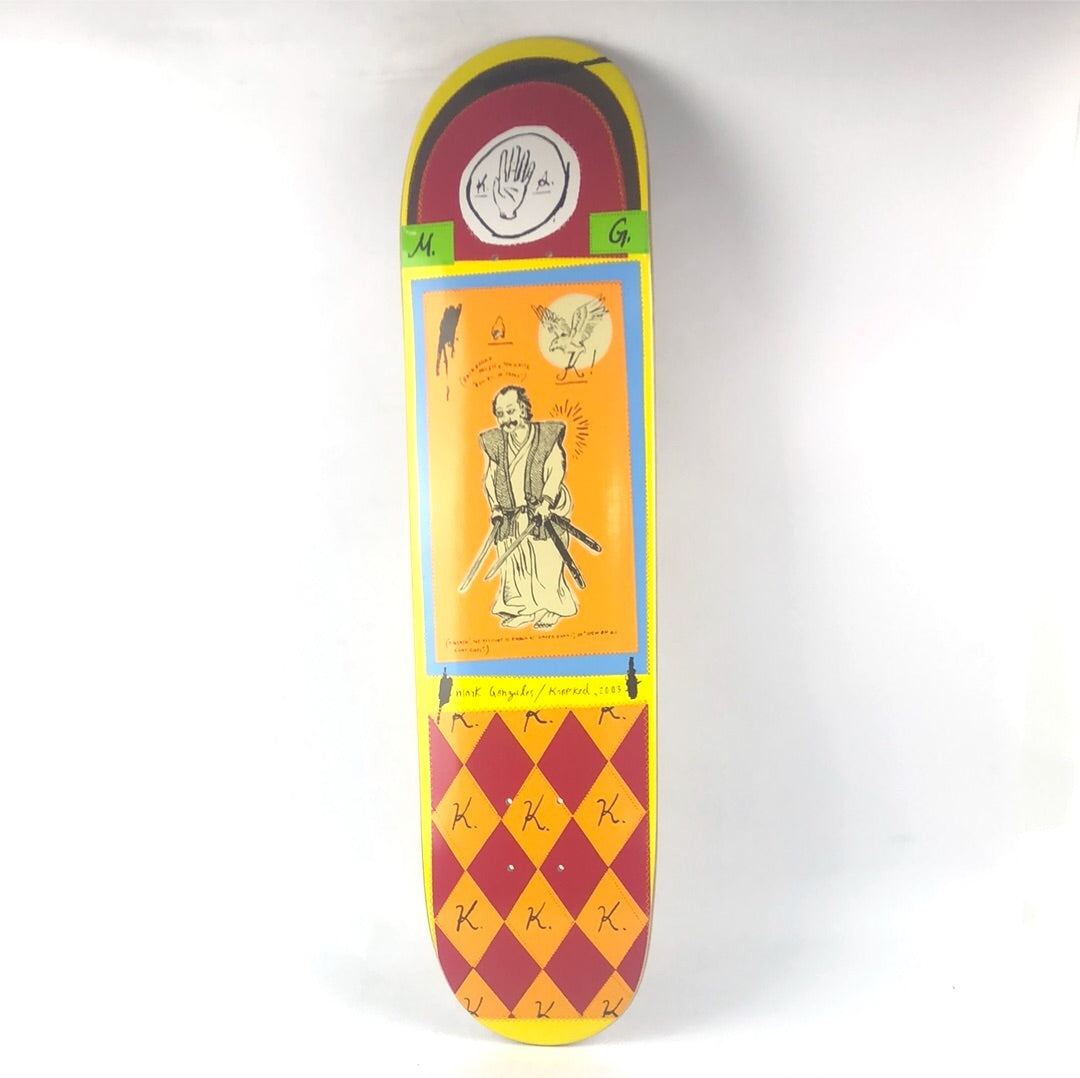 Krooked Mark Gonzalez Nusash 2003 Multi 7.6'' Skateboard Deck