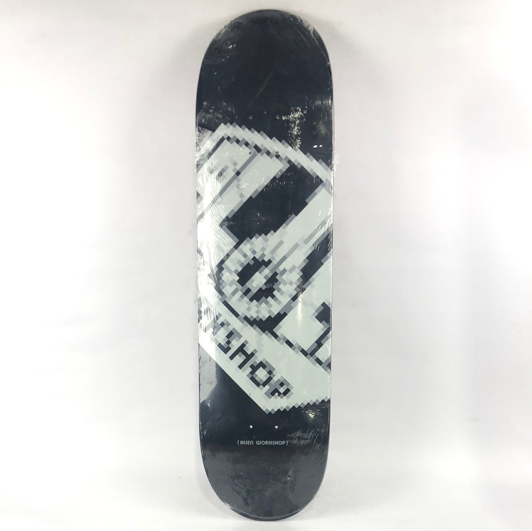 Alien Workshop Pixilated Black/White 8.475'' Skateboard Deck
