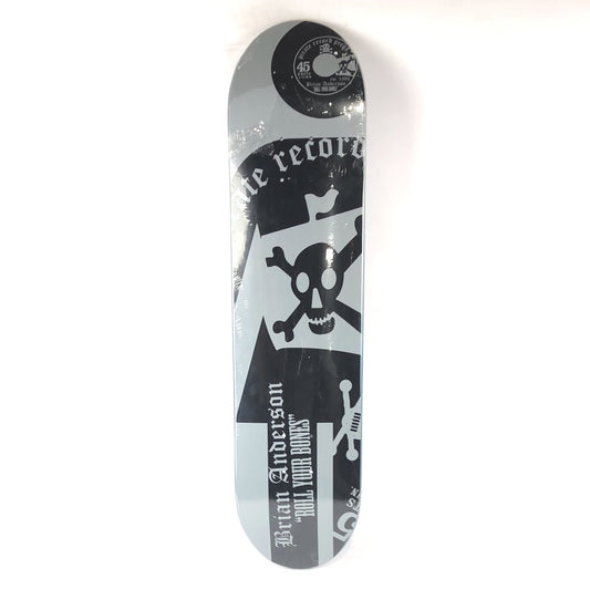 Girl Brian Anderson Roll Your Bones Black/Grey 7.5" Skateboard Deck