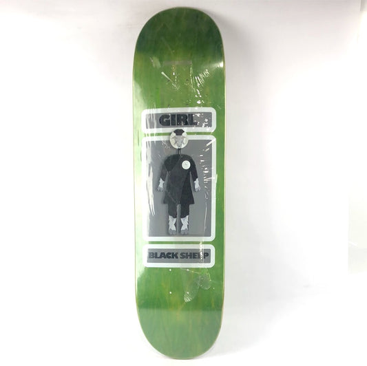 Girl x Black Sheep Collab Green/Black/White 8.25'' Skateboard Deck