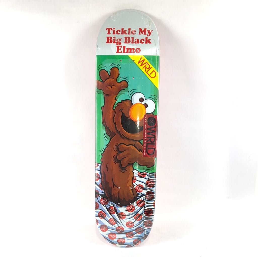 World Industries Black Elmo Multi 8.25'' Skateboard Deck – western