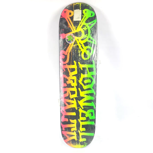 Powell Peralta Skull and Bones Rasta 8.125" Skateboard Deck