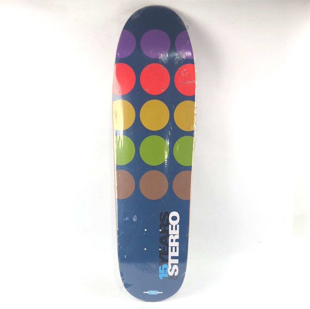 Stereo 15 Years Multi 8.75'' Skateboard Deck 2007