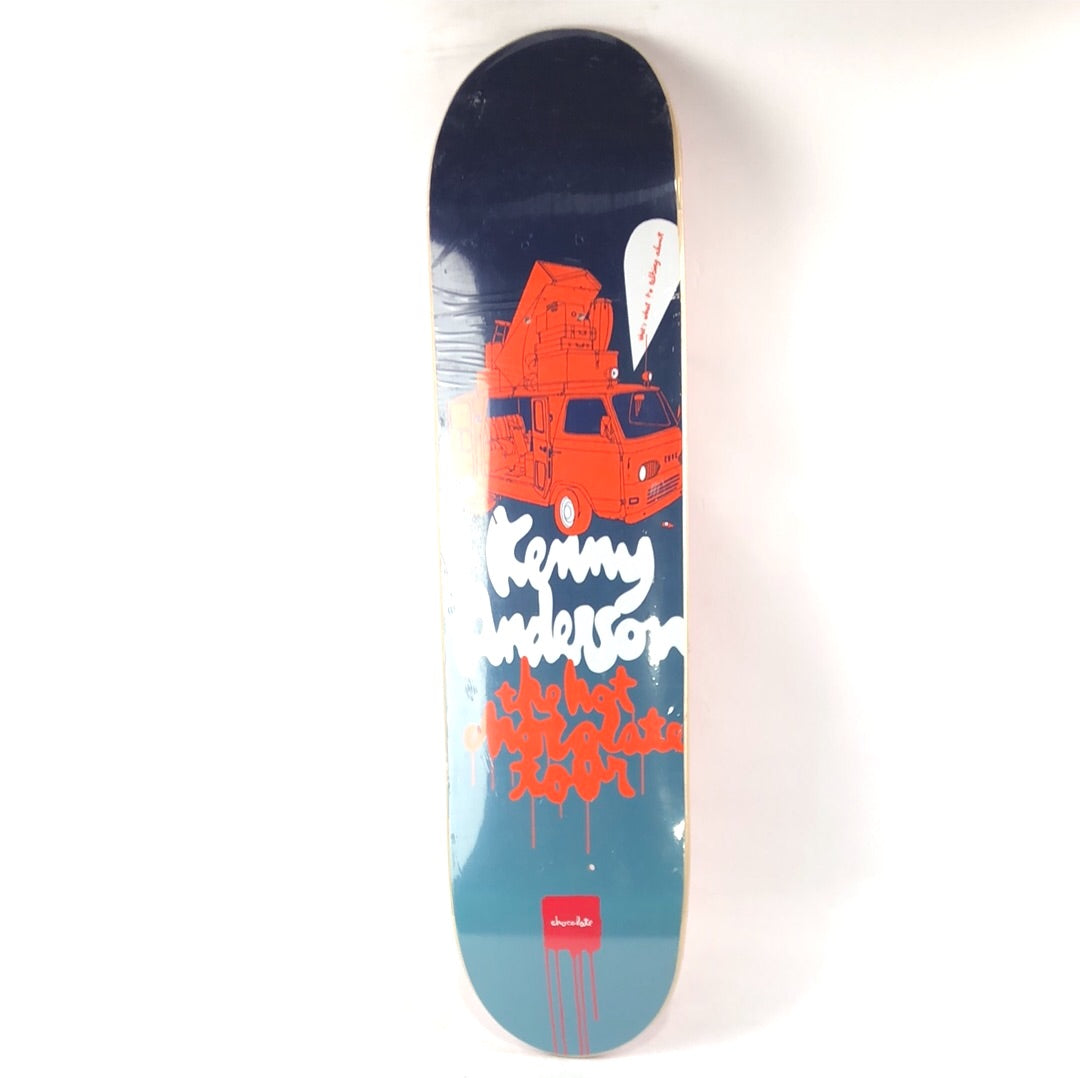 Chocolate Kenny Anderson Chocolate Tour Blue/Orange 7.5'' Skateboard Deck