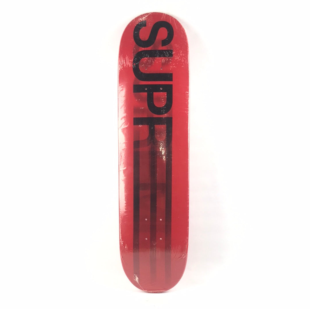 Supreme Letters Fade Red 7.75" Skateboard Deck