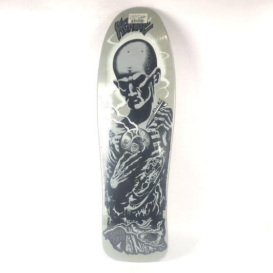 Santa Cruz Kendall Atomi Dust to Dust Black/Grey/White 9.5" Shaped Skateboard Deck 2007 Reissue