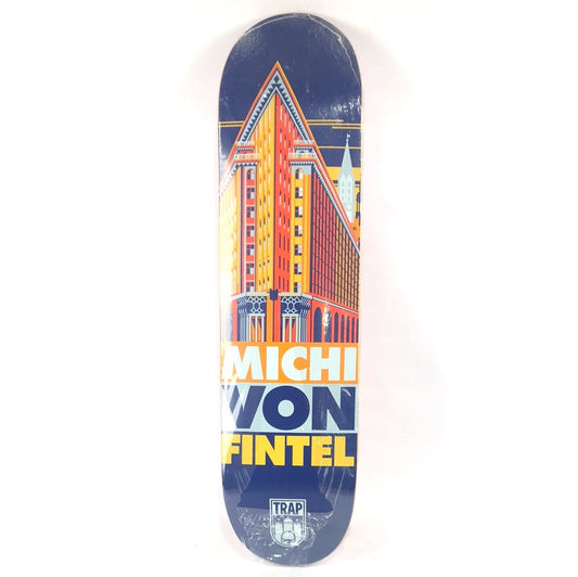 Trap Michi Von Fintel  Downtown Multi 8.0'' Skateboard Deck