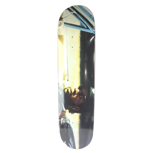 Color Bars Ice Cube OG photograph Yellow/Black 8.25" Skateboard Deck