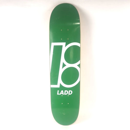 Plan B P.J. Ladd OG Logo Green/White 7.8" Skateboard Deck