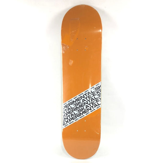 Skate Mental Experimental Orange/White 8.25'' Skateboard Deck