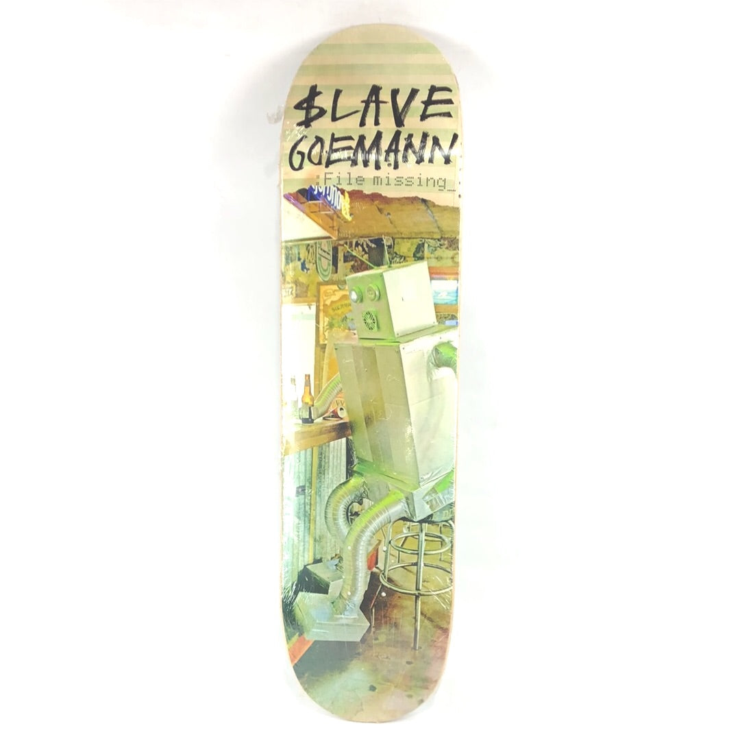 Slave Jon Goemann File Missing Multi 8.125'' Skateboard Deck