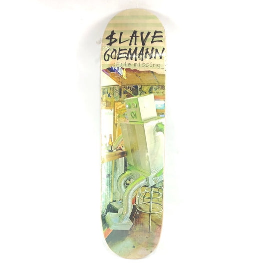 Slave Jon Goemann File Missing Multi 8.125'' Skateboard Deck