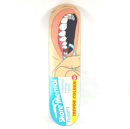 Skate Mental Trevor Colden Cavity Multi Size 8.25'' Vintage NOS Deck