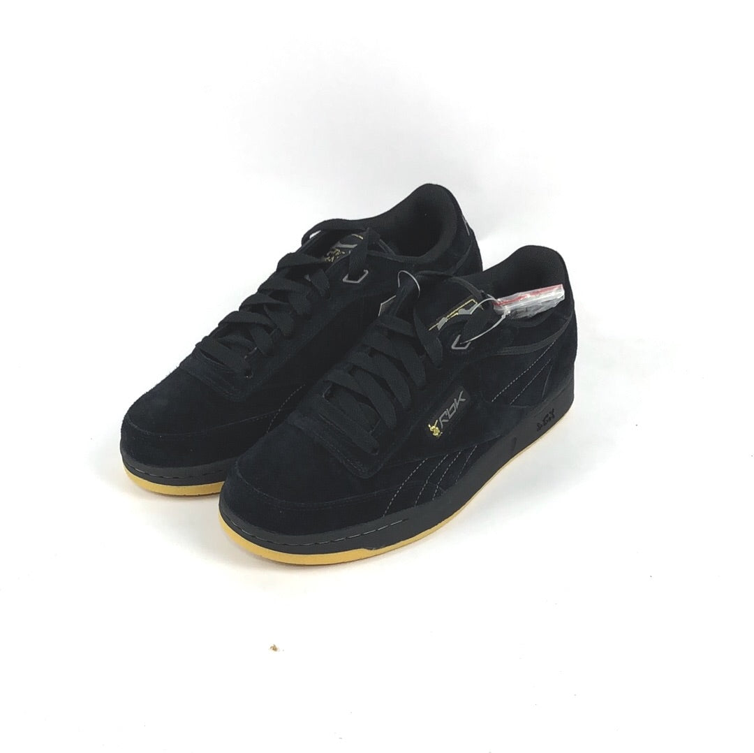 Reebok Club DGK Black/Jetty/Gold/Gum US Mens Size 9.5 Shoes