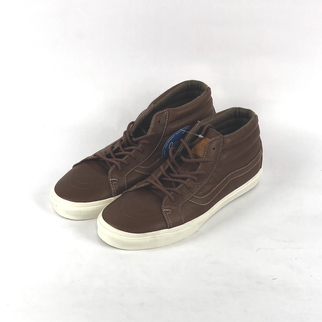 Vans Sk8-Mid CA (Leather) Potting Soil US Mens Size 12