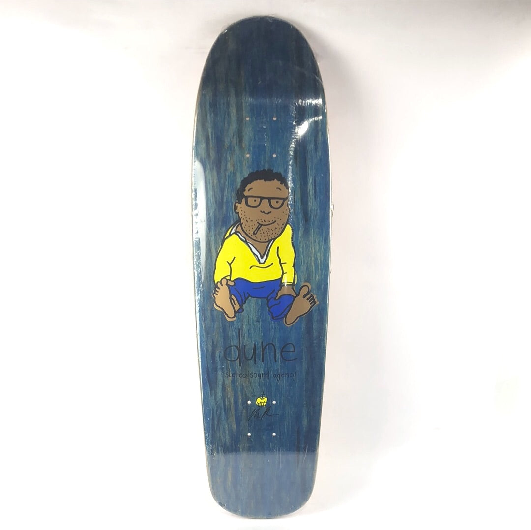 Stereo Chris Pastras "Dune" Blue 8.75'' Skateboard Deck 2007