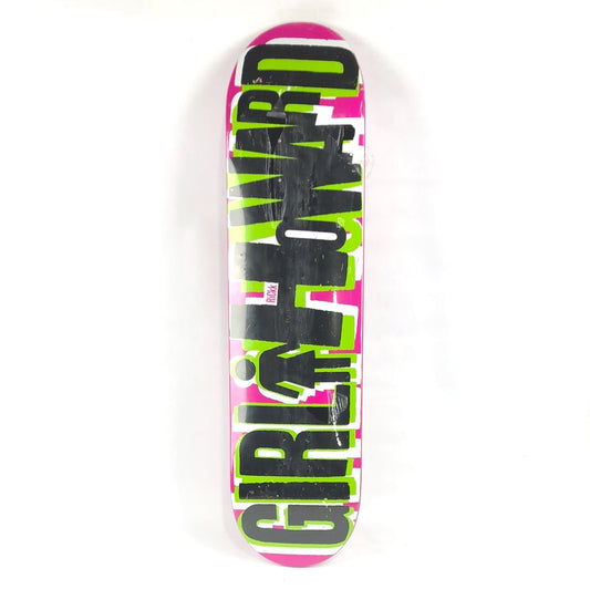 Girl Rick Howard Pink/Black/Green 7.75" Skateboard Deck