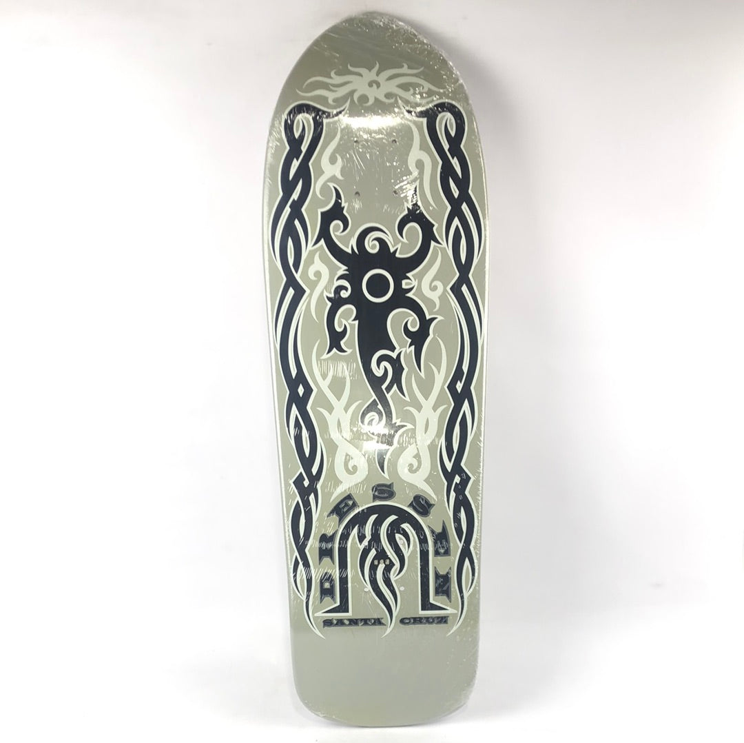 Santa Cruz Eric Dressen Dust To Dust Tribal Grey/Black 10'' Skateboard Deck 2007 Reissue dp