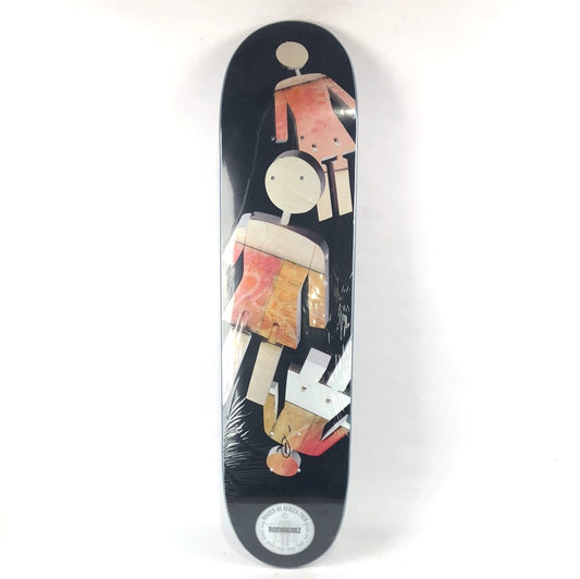 Girl Paul Rodriguez Wooden OG Series Black/White 7.5'' Skateboard Deck