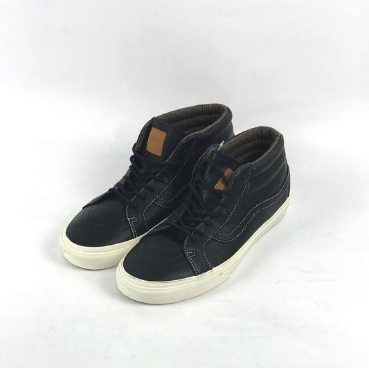 Vans Sk8 Mid CA (Leather) Black US Mens Size 10