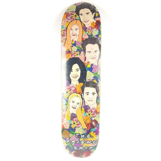 Friendship Friends Ross Rachel Chandler Monica Joey Multi 8.125'' Skateboard Deck