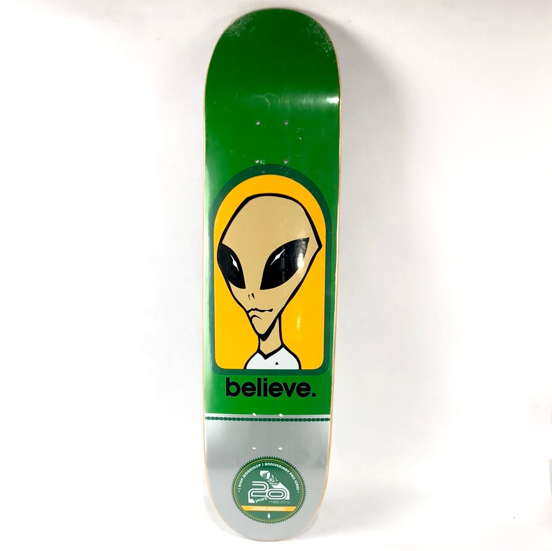 Alien Workshop Omar Salazar Believe Green 8" Skateboard Deck