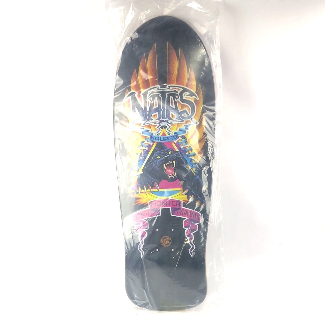 Santa Cruz Natas Kaupas Black Panther 10.583'' Skateboard Deck 2019 Reissue dp