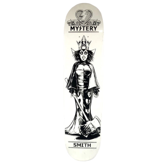 Mystery Ryan Smith Wonderland White/Black 7.75'' Skateboard Deck