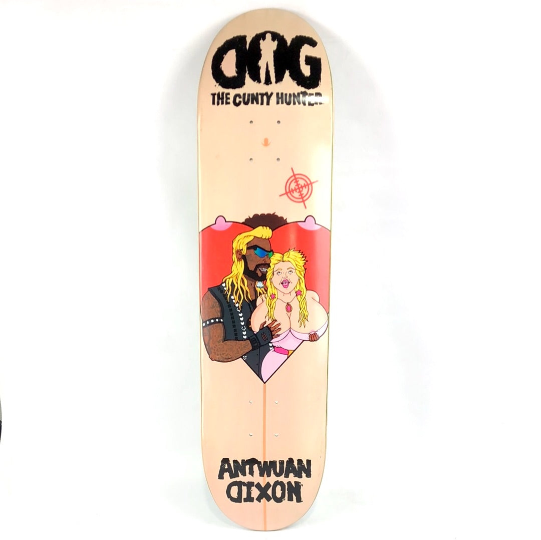 DOG Antwuan Dixon The Cunty Hunter 8.0" Skateboard Deck