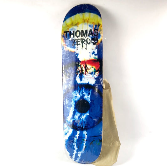 Zero Jamie Thomas Eyeball Blue/Yellow 8.125'' Skateboard Deck
