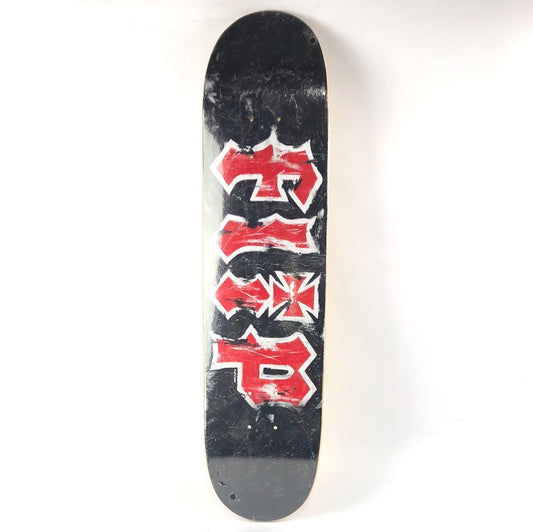 Flip Classic Logo Red/Black 7.5'' Skateboard Deck