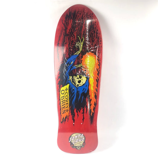 Santa Cruz Corey O'Brien Grim Reaper Red 9.85'' Skateboard Deck dp