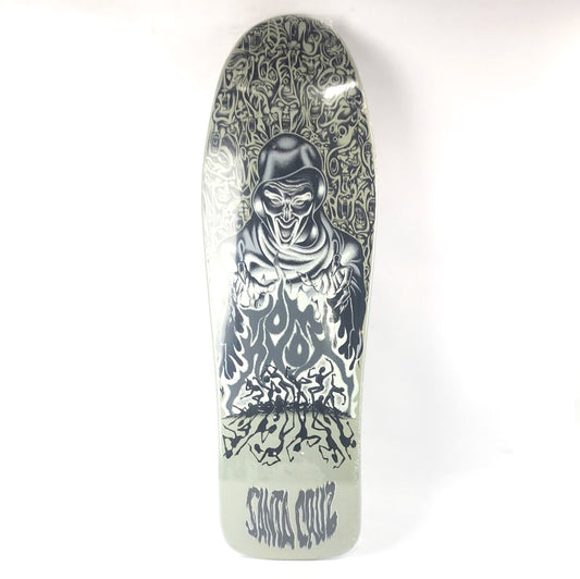 Santa Cruz Tom Knox Dust To Dust Fire Pit Grey/Black US 10'' Skateboard Deck dp