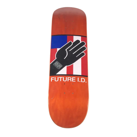 Alien Workshop Future ID Team Hand Orange Size 8.0" Vintage NOS Deck