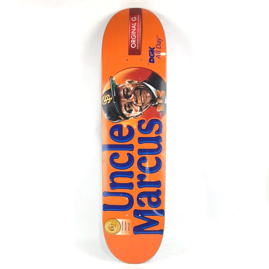 DGK Marcus McBride Uncle Marcus 8.06" Skateboard Deck - Light Scratches