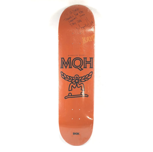 DGK Marquise Henry Ribbon Signed to LA Dave Brown/Black 8.10'' Skateboard Deck