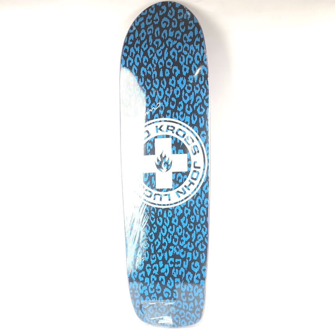 Black Label John Lucero Red Kross 2003 Blue/Black/White 9" Skateboard Deck