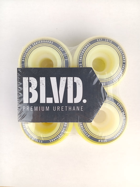 Boulevard BLVD EST 2010 White Grey Size 50MM Vintage NOS Wheels