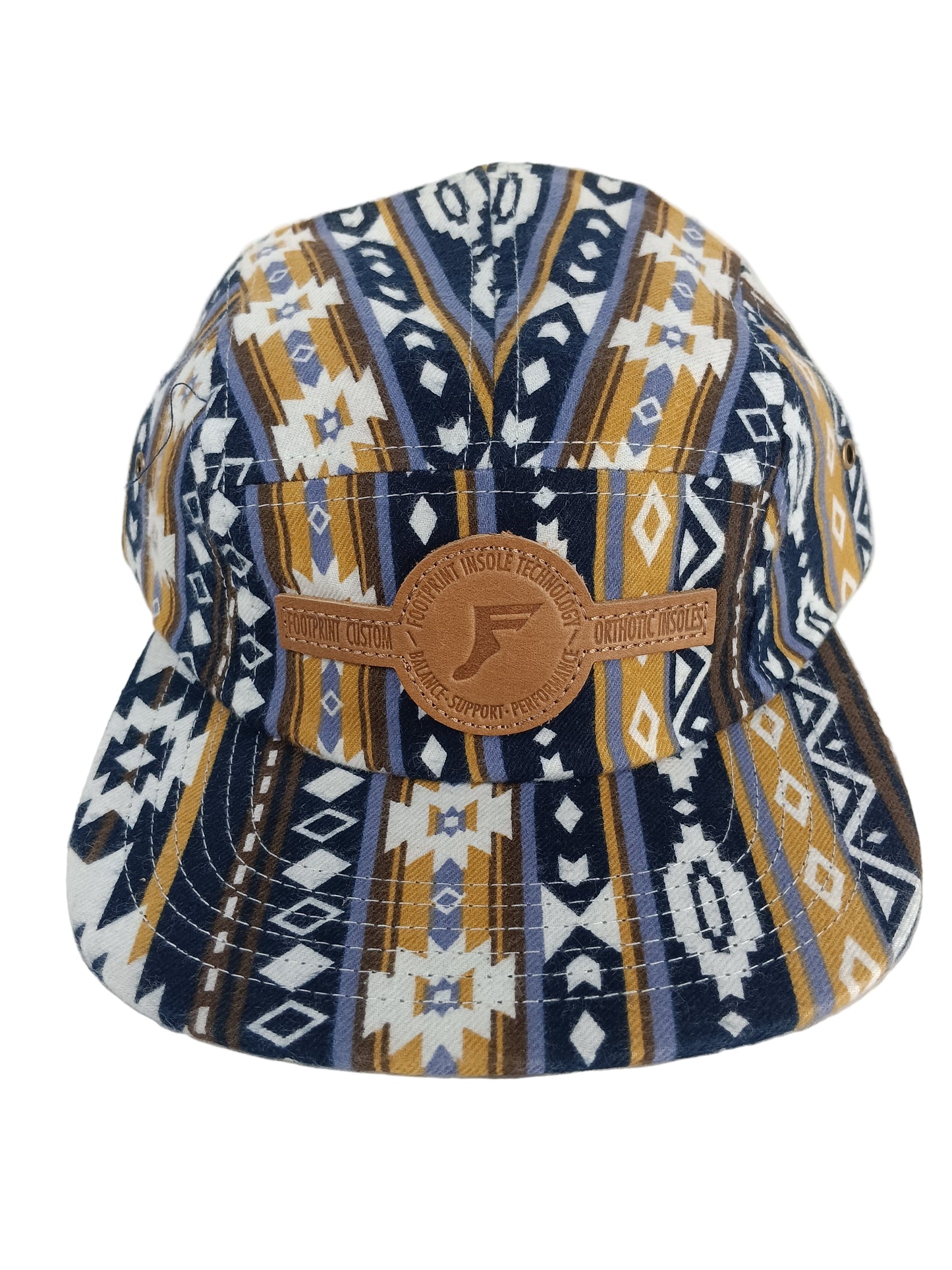 Footprint Insoles Blanket One Size Fits All Vintage 5 Panel Leather Strapback Hat