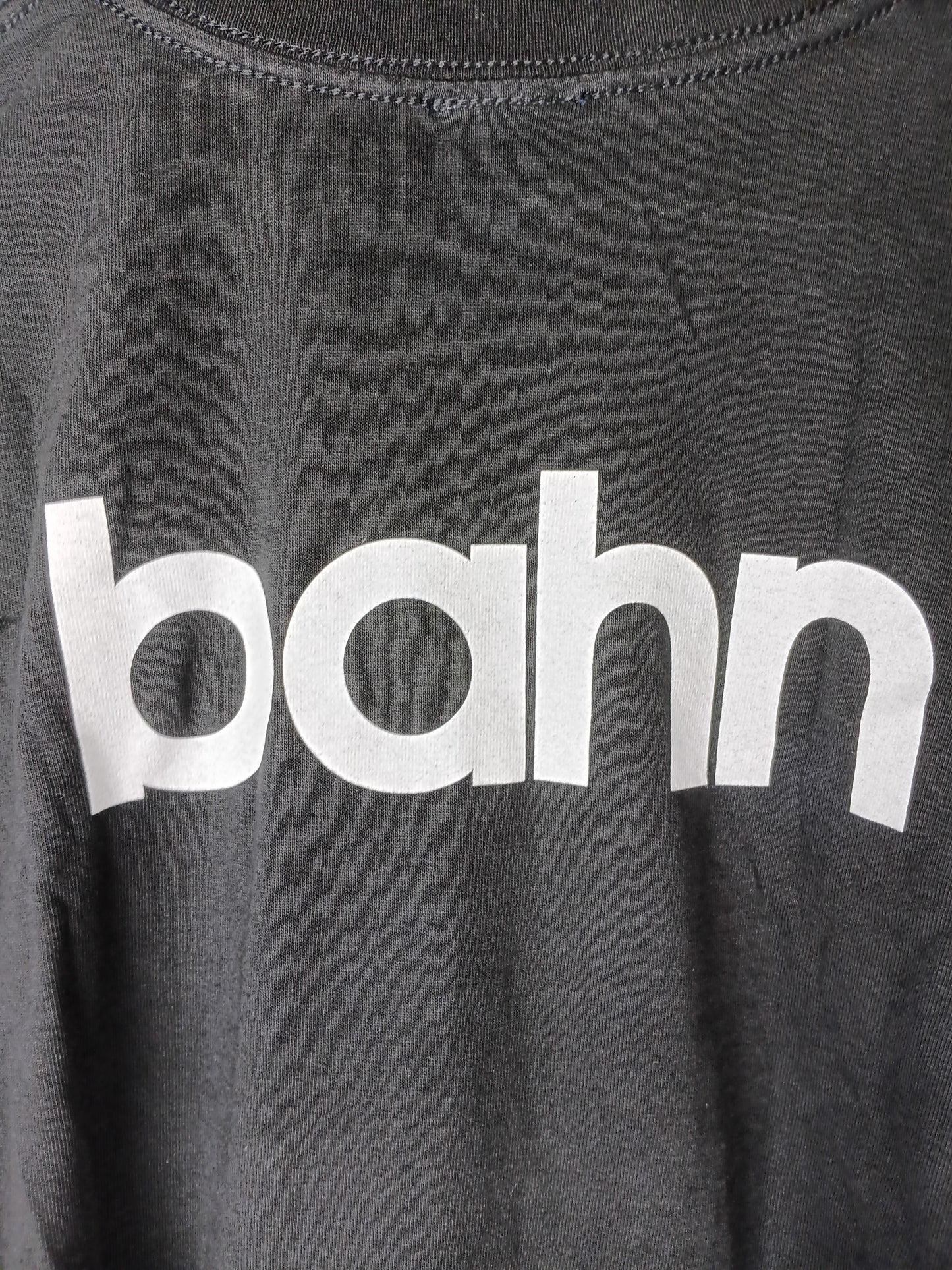 Autobahn Black White Autobahn Text Size XL S/s Shirt