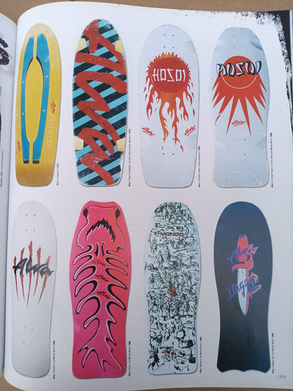 Alva Christian Hosoi Original Rising Sun 1984 Disposable Book Colorway Red/Grey/Black Size 10.38 Original NOS Deck